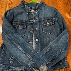 J. Crew indigo blue Jean jacket
